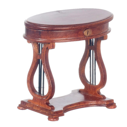 1:12 Scale JBM Miniature Victorian Walnut Sewing Box