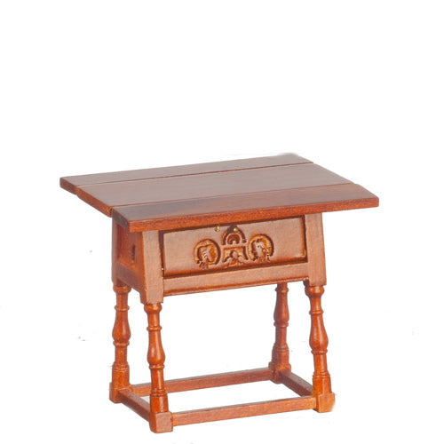 1:12 Scale JBM Miniature Elizabethan Drop Leaf Table