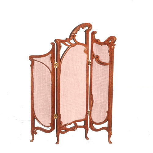 1:12 Scale JBM Miniature Art Nouveau Inspired Miniature Bedroom Screen