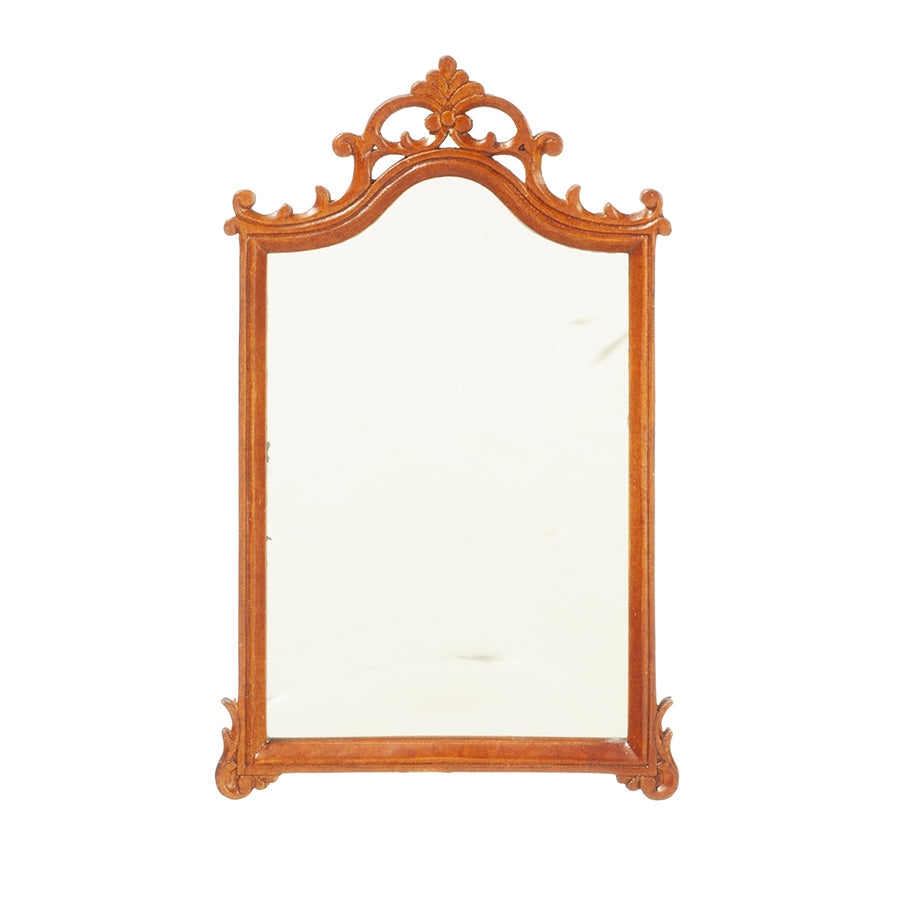 1:12 Scale JBM Miniature Louis XV Rococo Walnut Mirror