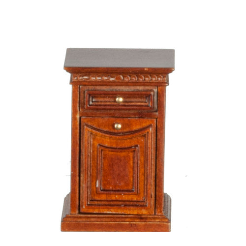 1:12 Scale JBM Miniature Sheraton Walnut Nightstand