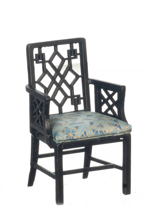 1:12 Scale JBM Miniature Chinese Chippendale Armchair
