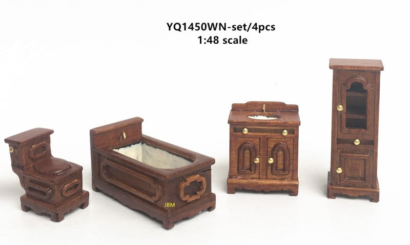 1:48 Scale JBM Miniature Victorian Bath Set