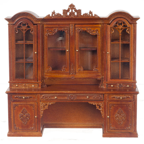 1:12 Scale Platinum Miniature Palace Study Desk & Hutch