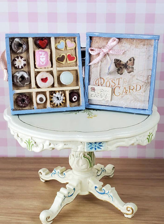 1:12 Scale Miniature Special Limited Edition Vintage Modern Bakery Sweet Box