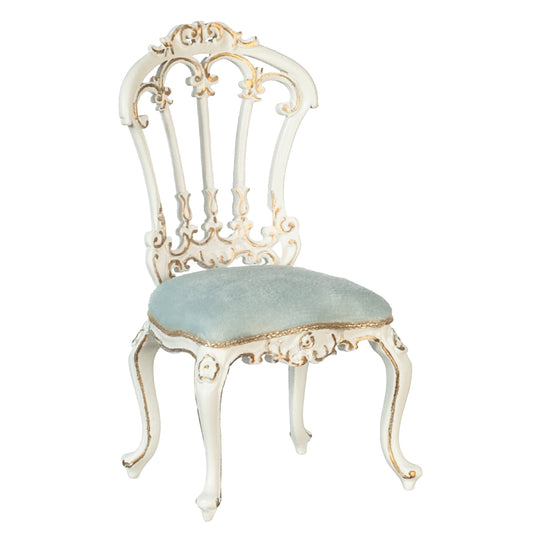 1:12 Scale JBM Minaiture Art Deco Fan Back Side Chair