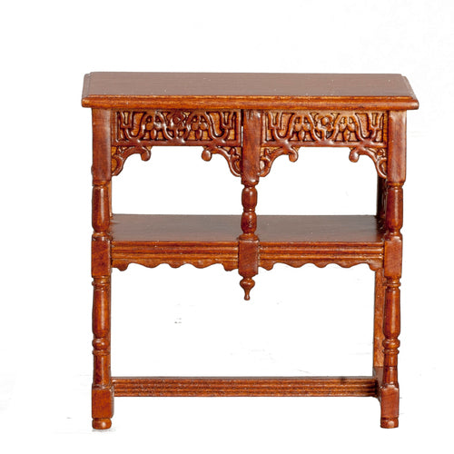 1:12 Scale JBM Miniature 17th c.  Walnut Court Cabinet