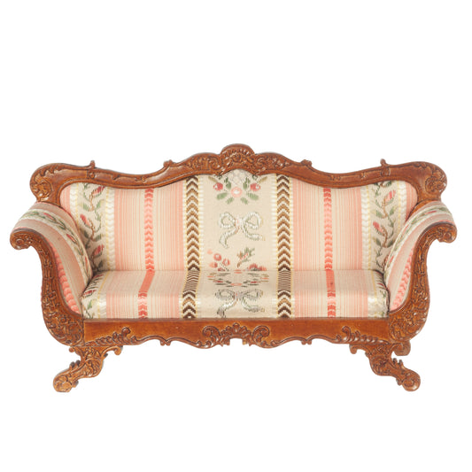 1:12 Scale JBM Miniature 1840 American Victorian Sofa