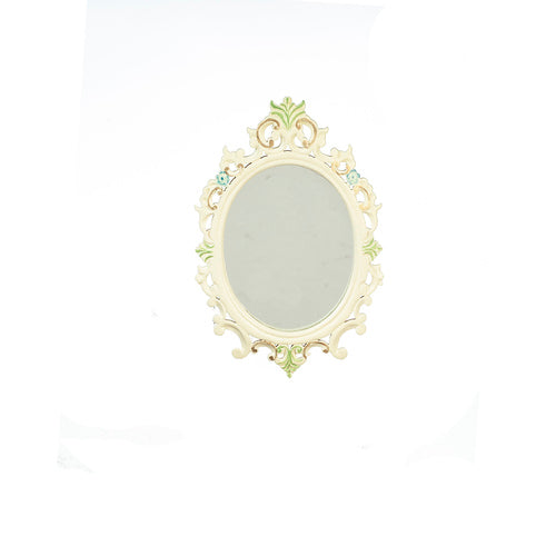 1:12 Scale JBM Miniature Carved Oval Empire Mirror