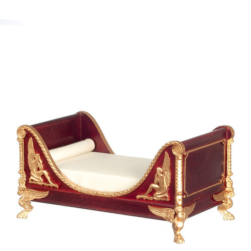 1:12 Scale JBM Miniature Sleigh Bed