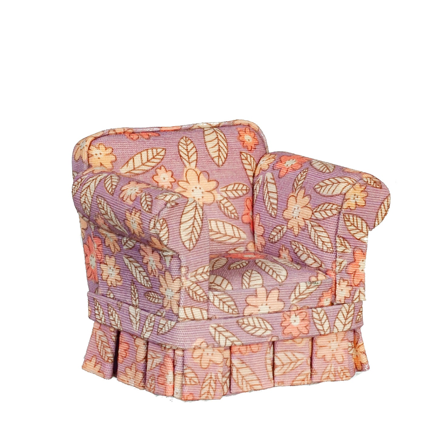 1:12 Scale JBM Miniature Country-Style Armchair