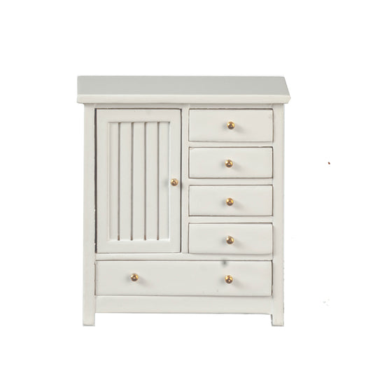 1:12 Scale JBM Miniature Modern Child's Room Chest of Drawers