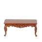 1:12 Scale JBM Miniature Queen Anne Victorian Walnut Coffee Table