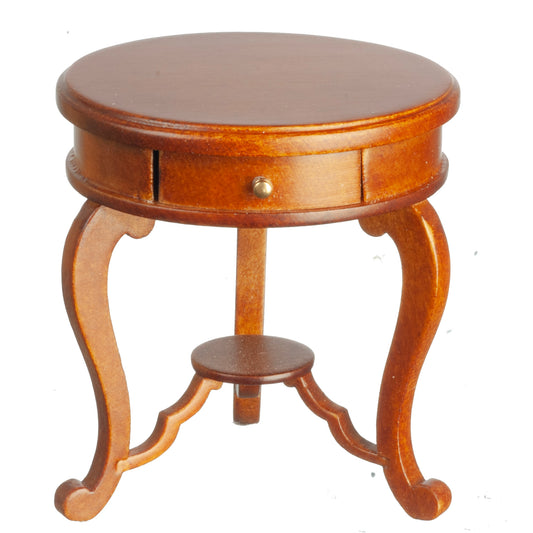 1:12 Scale JBM Miniature Victorian Walnut Side Table