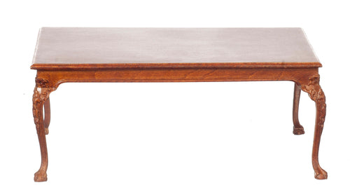 1:12 Scale JBM Miniature Queen Anne Walnut Dining Table