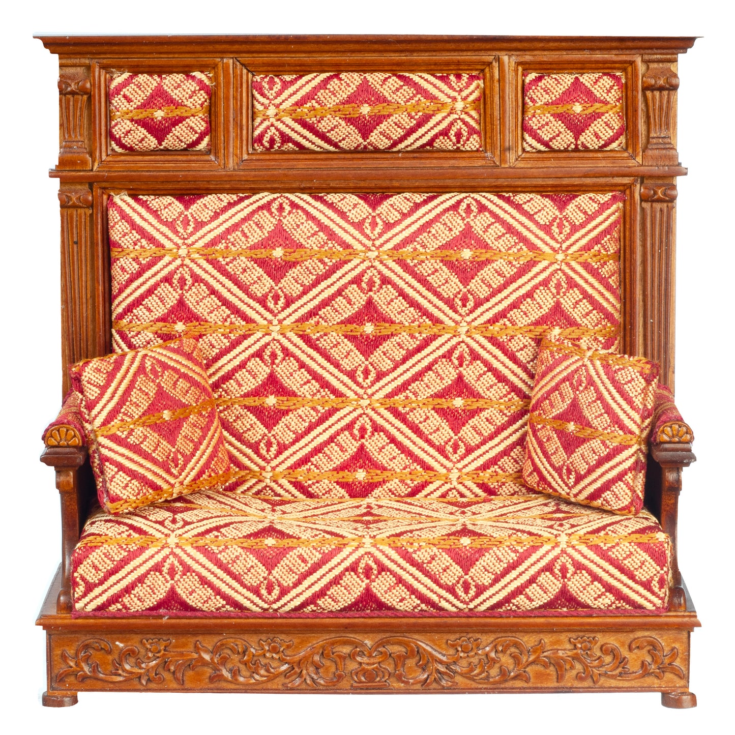 1:12 Scale JBM Miniature Tudor Hall Bench