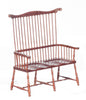 1:12 Scale JBM Miniature Windsor Walnut Settee