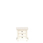 1:12 Scale JBM Miniature White Country Nightstand