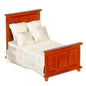 1:12 Scale JBM Miniature Country Paneled Bed
