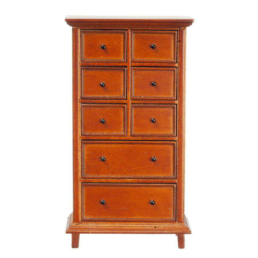 1:12 Scale JBM Miniature Country Chest of Drawers