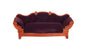 1:12 Scale JBM Miniature Late Regency Walnut Settee
