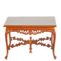 1:12 Scale JBM Miniature Fancy Victorian Walnut Table