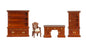1:48 Scale JBM Miniature Victorian Study Set