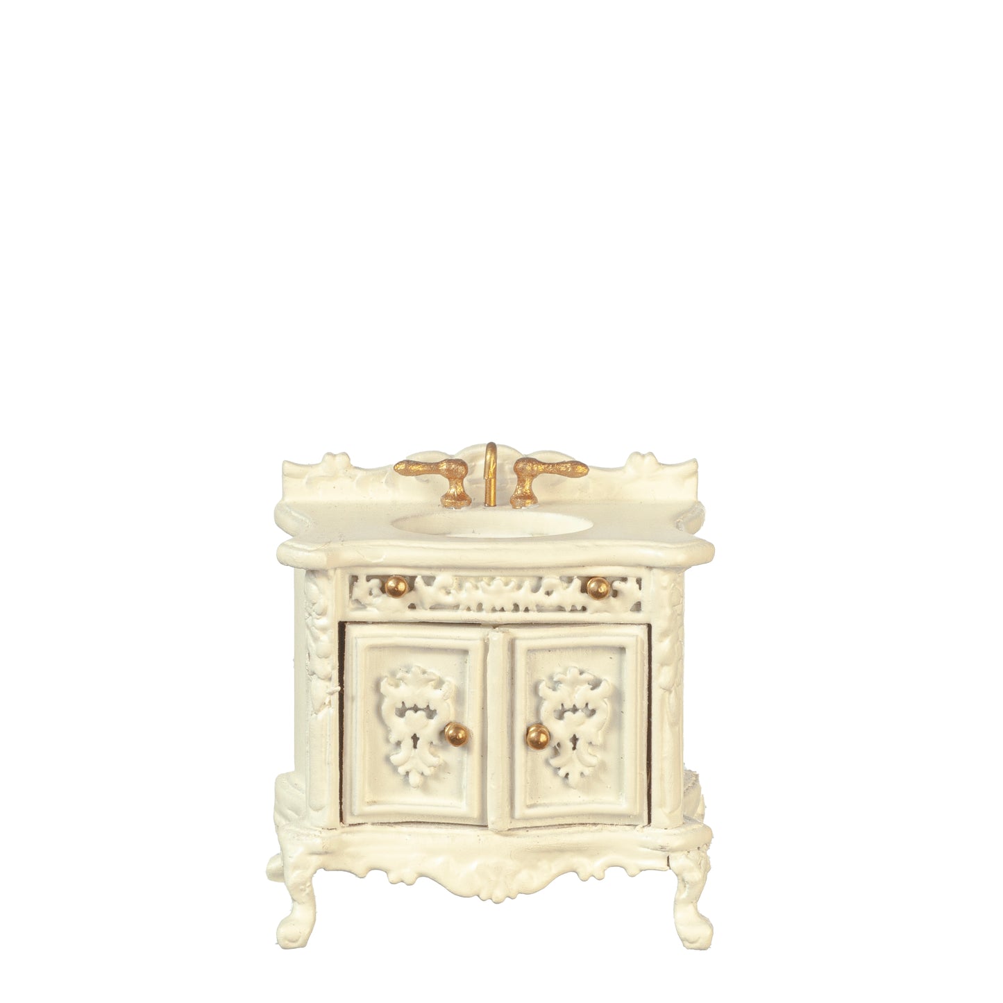 1:24 Scale JBM Miniature French Provincial Bath Vanity