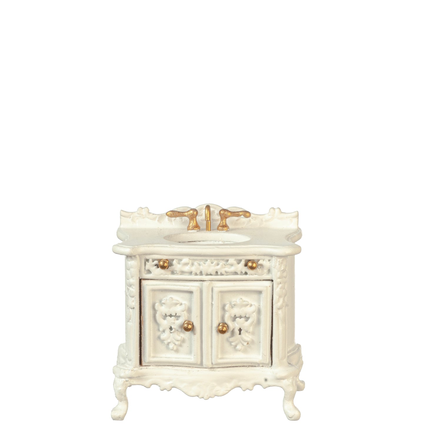 1:24 Scale JBM Miniature French Provincial Bath Vanity