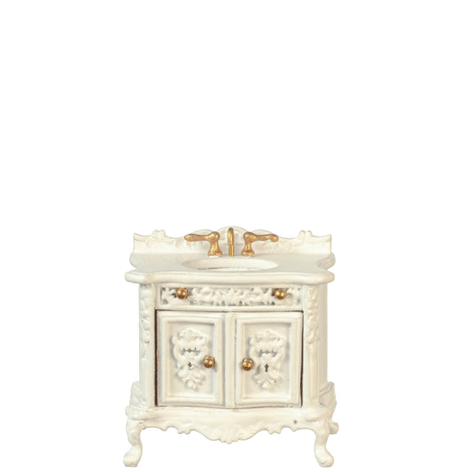 1:24 Scale JBM Miniature French Provincial Bath Vanity