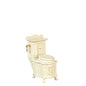 1:24 Scale JBM Miniature French Provincial Bath Toilet