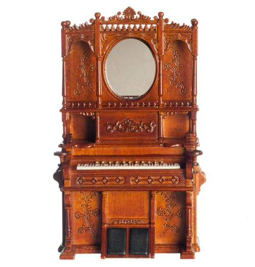 1:12 Scale Platinum Miniature Victorian Parlor Organ