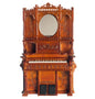 1:12 Scale Platinum Miniature Victorian Parlor Organ