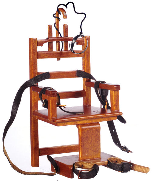 1:12 Scale Platinum Miniature Old Sparky Electric Chair