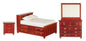 1:12 Scale Miniature Three Piece Double Bedroom Set